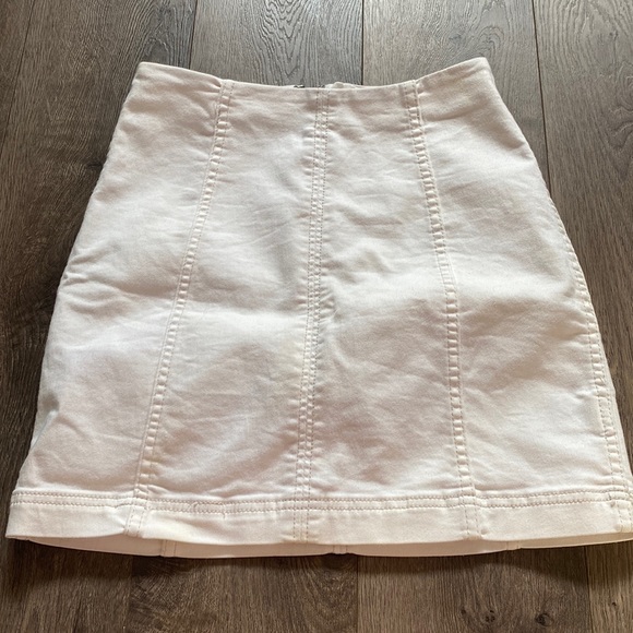 🌟bundle only🌟Free people white skirt - Picture 1 of 3